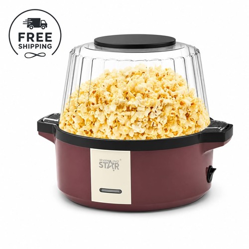 Hot air popcorn maker electric - air,