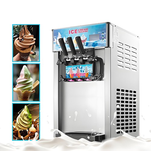 Commercial soft ice cream - soft,