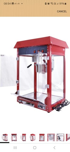 Popcorn maker machine - machine, fat-free