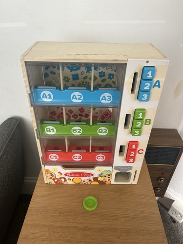 Melissa doug wooden vending - melissa,